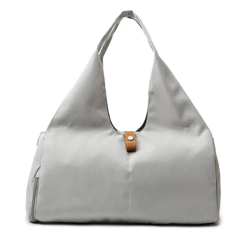 #D7D7D6 Gym Bag for Women
