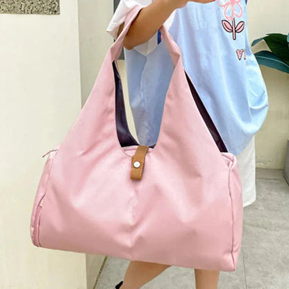 Gym Bag for Women - Waterproof with Shoe Pocket for Yoga, Gym, and Travel